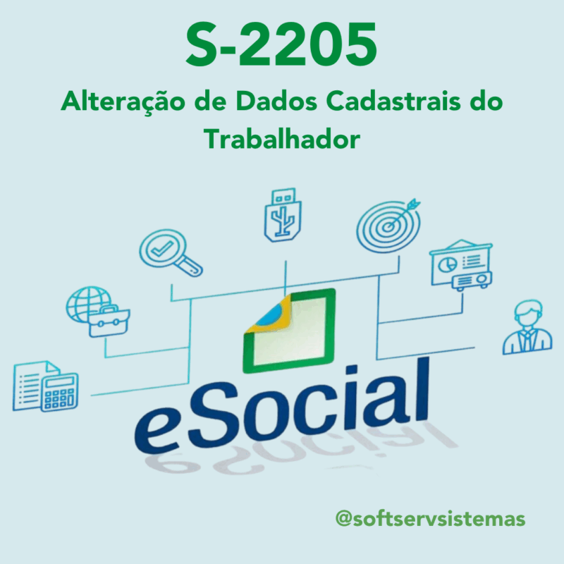 S2205 Alteração de Dados Cadastrais do Trabalhador